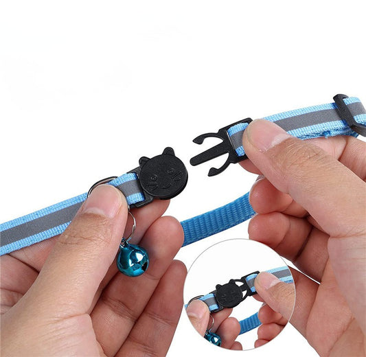 Reflekterande Halsband med AirTag-hållare för Katt & Hund - Vattentätt