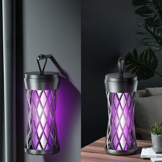 BugShield Pro™ – Laddningsbar Myggtrap för Inomhus & Utomhus