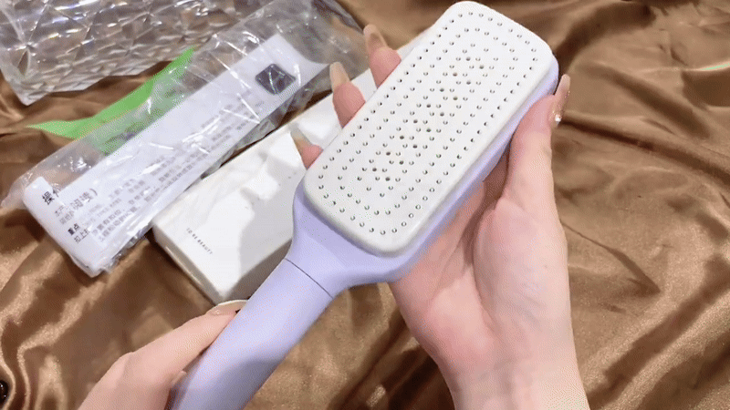 Self-Cleaning Hairbrush 