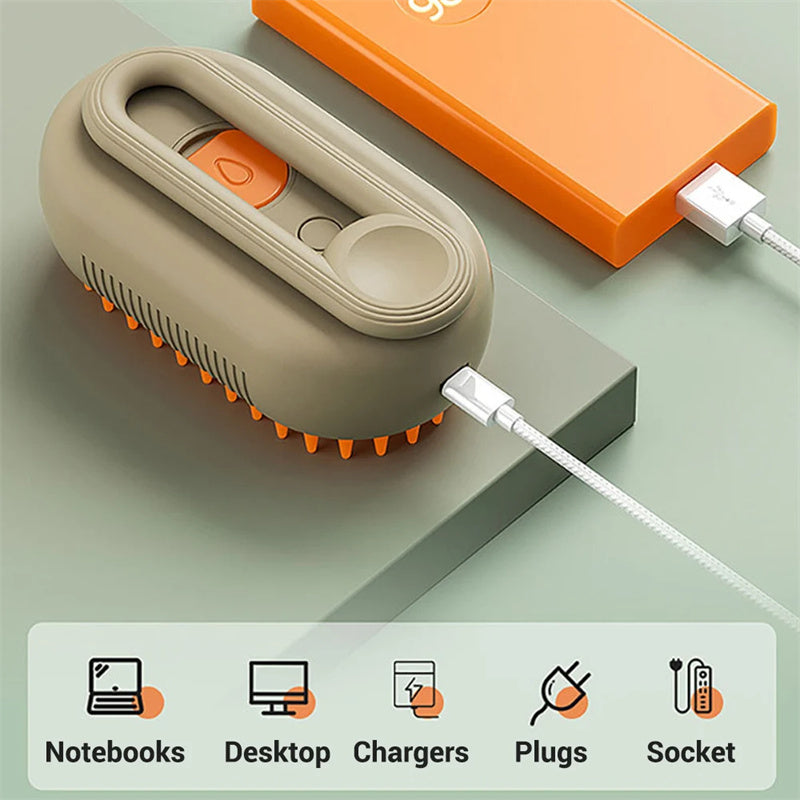 SteamPaw™ 3-i-1 Ångborste
