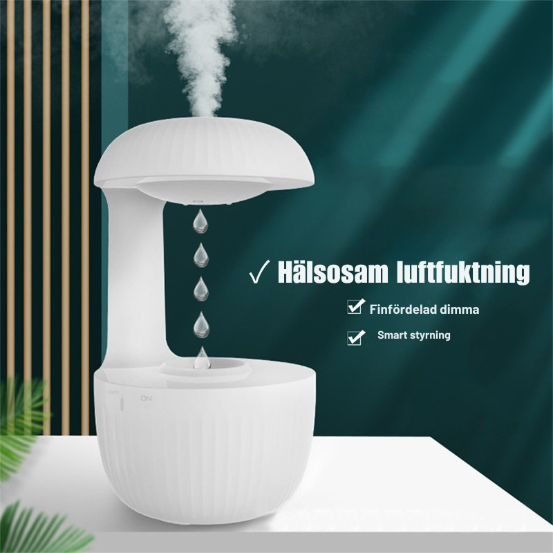 Anti-Gravitations Luftfuktare – Flytande Vattendroppar