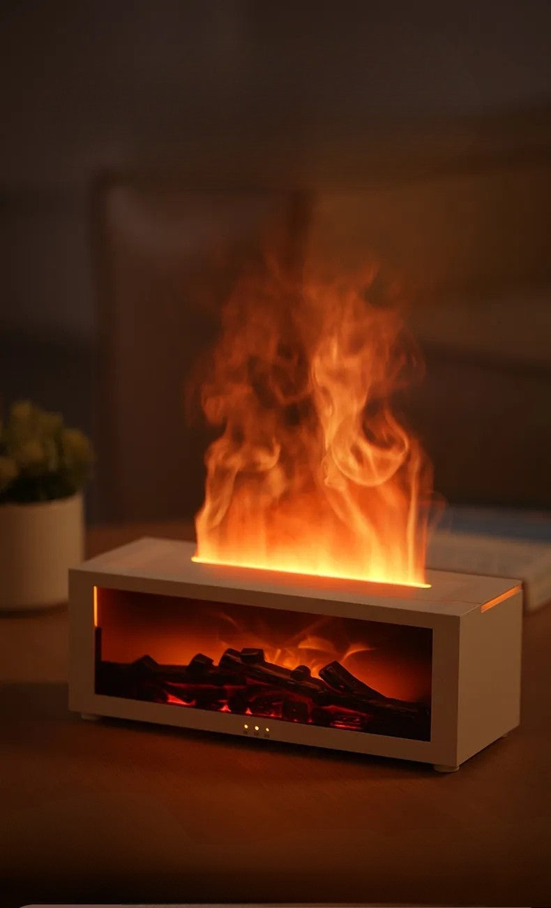 LED Luftfuktare 3D-eld – Aromadiffusor