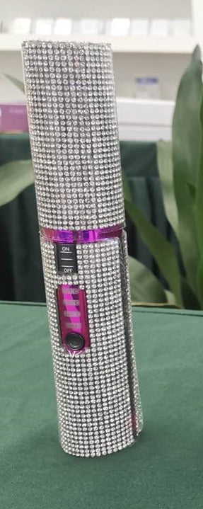 Trådlös Plattång Diamant - 2-i-1 Borste och Plattång Uppladdningsbar