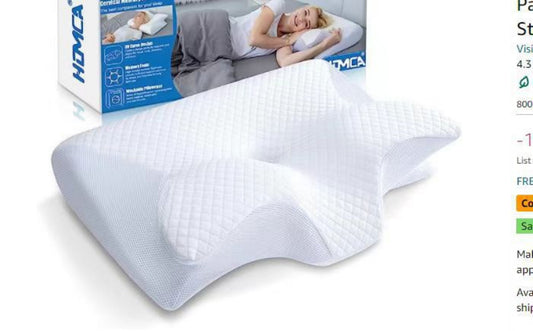 Memory Foam Kudde - Ergonomisk Nackstöd för Bättre Sömn