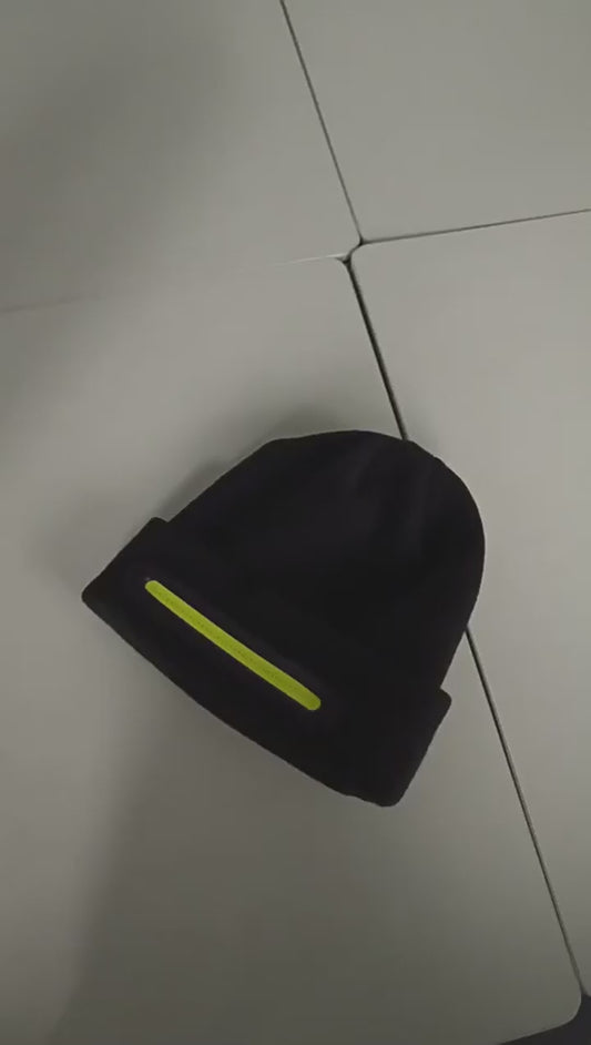 LED-mössa med Inbyggd Lampa - Varm Vintermössa för Utomhusaktiviteter