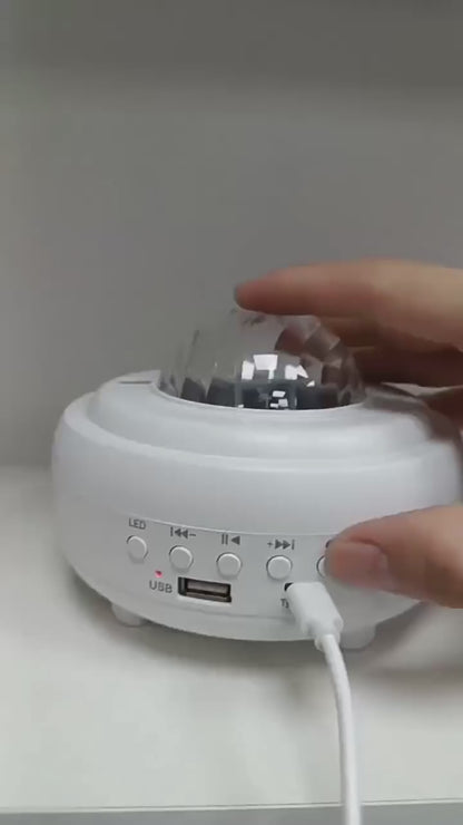 LED Nattlampa Bluetooth – Stjärnprojektor Galaxy