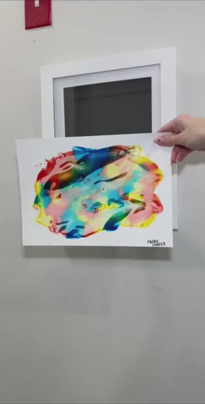 Öppningsbar Tavla med Förvaring – Dold Väggförvaring i Trä